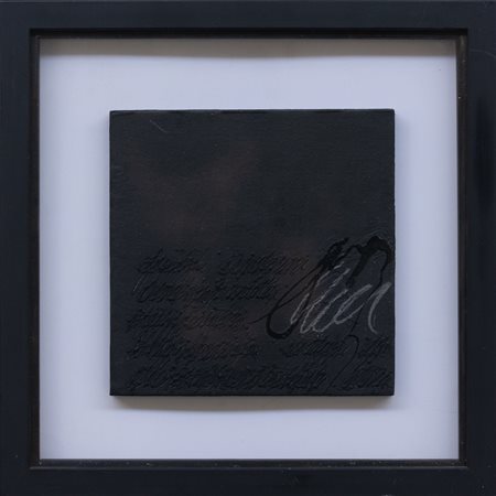 ALESSANDRO ALGARDI Senza titolo (nero), 1995