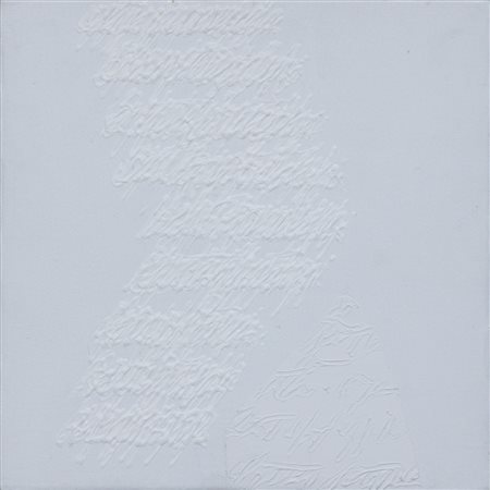 ALESSANDRO ALGARDI Senza titolo (bianco), 1995