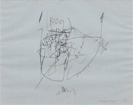 EMILIO SCANAVINO Senza titolo, 1958