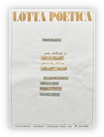 STELIO MARIA MARTINI (1934) - Senza Titolo, 1987