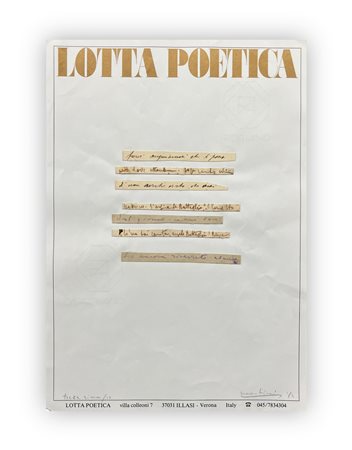 STELIO MARIA MARTINI (1934) - Senza Titolo, 1988