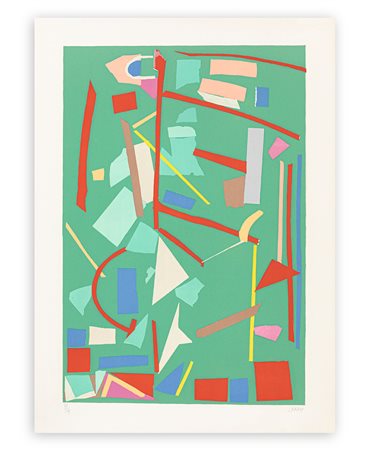 ANDRÉ LANSKOY (1902-1976) - Senza Titolo, 1974