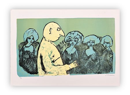 MINO MACCARI (1898-1989) - Senza Titolo