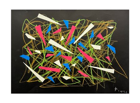 ENNIO FINZI (1931) - Senza Titolo