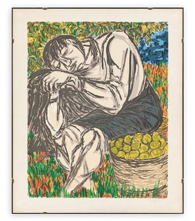 GIUSEPPE MIGNECO (1908-1997) - Senza Titolo, 1972