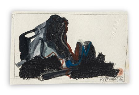 WOLF VOSTELL (1932-1998) à Senza Titolo, 1986
