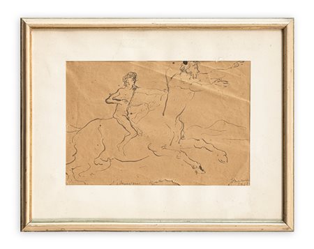 FELICE CARENA (1879-1966) - Senza Titolo, 1946