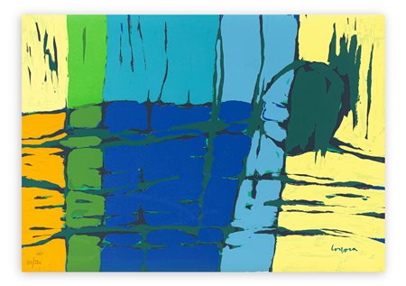 ANTONIO CORPORA (1909-2004) - Voies de la couleur - Signes du silence, 1972