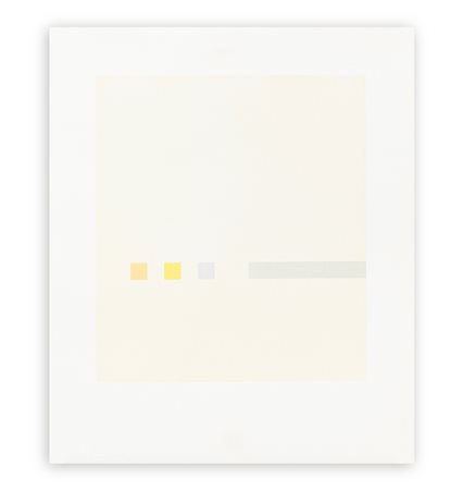 ANTONIO CALDERARA (1903-1978) - Quadrato si, quadrato no, 1972