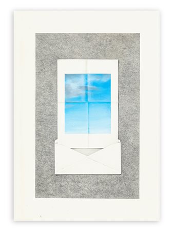 SERGIO BORRINI (1942) - Lettera da lontano, 1980