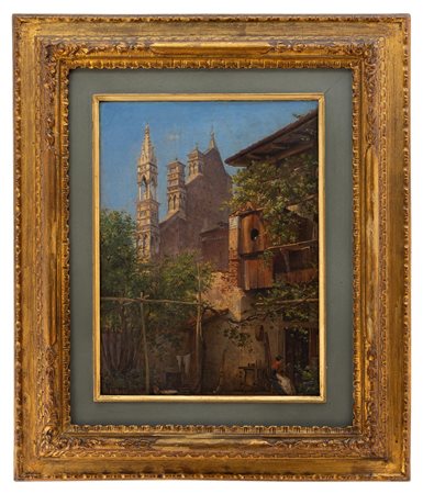 Luigi Bisi - Il Duomo di Monza 1860