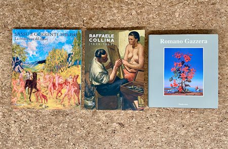 ARTISTI FIGURATIVI DEL DOPOGUERRA - Lotto unico di 3 cataloghi