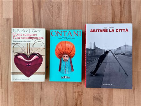 LUIGI ONTANI E UGO LA PIETRA - Lotto unico di 3 cataloghi