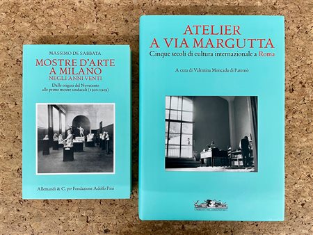 ESPOSIZIONI D'ARTE IN ITALIA - Lotto unico di 2 cataloghi