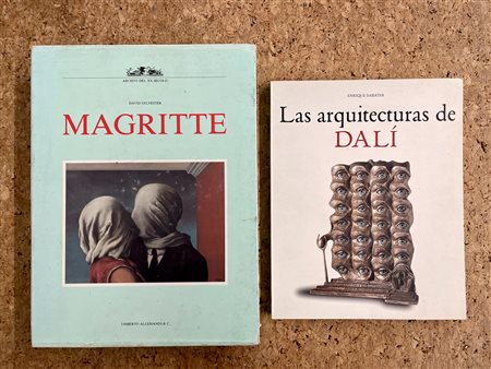 RENÉ MAGRITTE E SALVADOR DALÌ - Lotto unico di 2 cataloghi