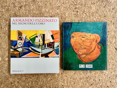 GINO ROSSI E ARMANDO PIZZINATO - Lotto unico di 2 cataloghi