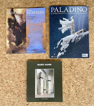 ARTISTI ITALIANI DEL DOPOGUERRA - Lotto unico di 3 cataloghi