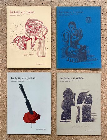 LA BOTTE E IL VIOLINO - Lotto unico di 4 numeri dell'omonima rivista