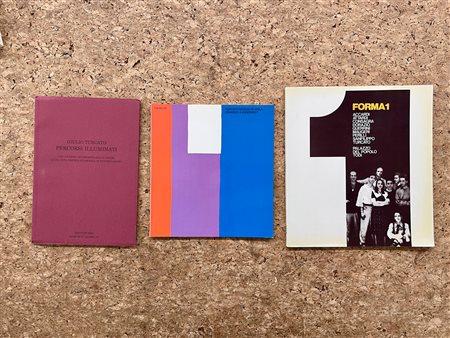 GIULIO TURCATO - Lotto unico di 3 cataloghi