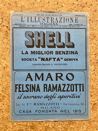 L'ILLUSTRAZIONE ITALIANA - N.38 del Settembre 1921