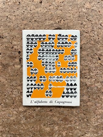 GIUSEPPE CAPOGROSSI - L'alfabeto di Capogrossi, 1962