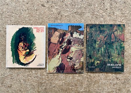 ENNIO MORLOTTI - Lotto unico di 3 cataloghi