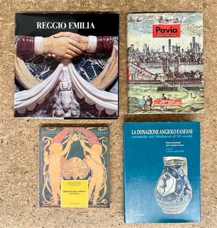 ARTE E CULTURA IN ITALIA - Lotto unico di 4 cataloghi