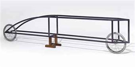 Gianni Piacentino (N. 1945) Blue Amaranth Iridescent Frame Vehicle tubo in...