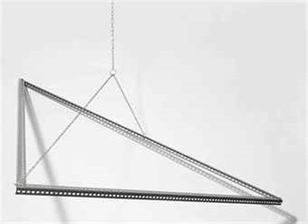 Luciano Fabro (1936-2007) Bonjour Monsieur Cézanne ferro cm 202,5x201,5x176,3...