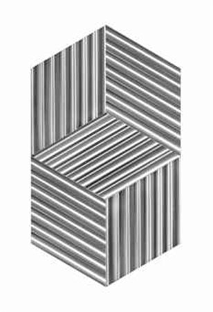 Getulio Alviani (N. 1939) Supertificie a testura vibratile - Due cubi...