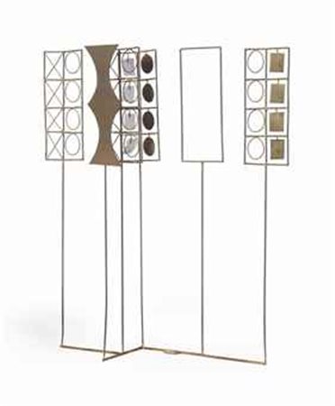 Fausto Melotti (1901-1989) Tema e variazioni I: Variazione n. 4 ottone cm...