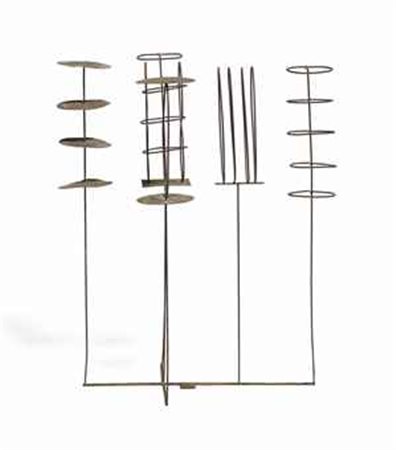 Fausto Melotti (1901-1989) Tema e variazioni I: Variazione n. 6 ottone cm...