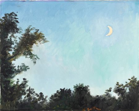 Renato Guttuso "Senza titolo" anni '80
olio su tela
cm 40x50
Firmato in basso a