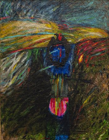 DOVA GIANNI (1925 - 1991) - SEGNALE NELLA PRATERIA, 1989.