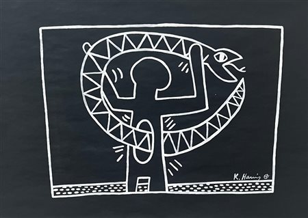 Keith Haring “Senza titolo” 1984