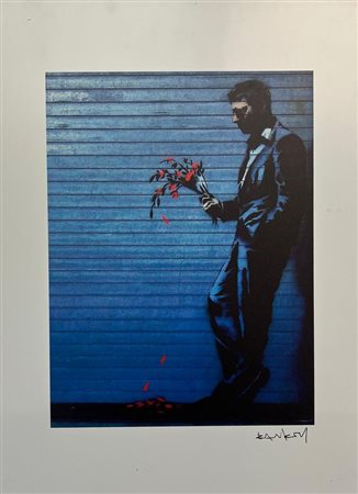 Banksy (after) “Waiting in vain” 