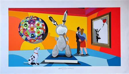 Ugo Nespolo “Inflatable Jeff”