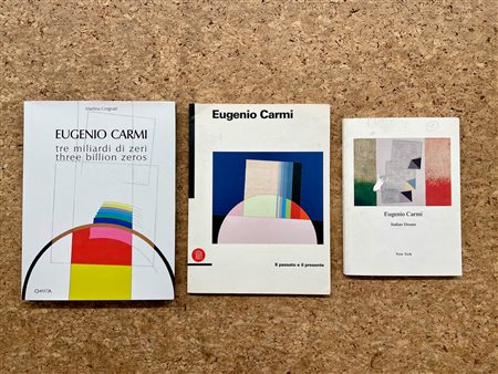 EUGENIO CARMI - Lotto unico di 3 cataloghi