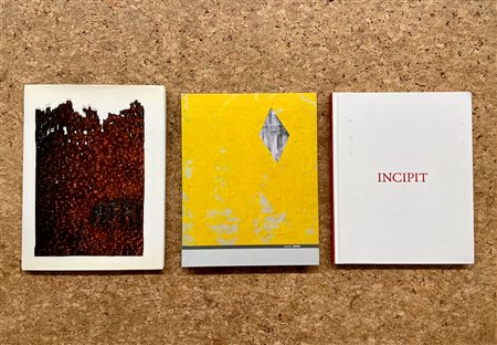 GIANNI DESSÌ, CLAUDIO PARMIGGIANI E CLAUDIO COSTA - Lotto unico di 3 cataloghi