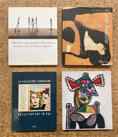 COLLEZIONI D'ARTE DEL DOPOGUERRA - Lotto unico di 4 cataloghi