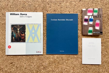 ARTISTI ITALIANI DEL DOPOGUERRA - Lotto unico di 4 cataloghi