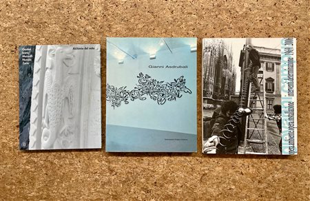 ARTISTI ITALIANI DEL DOPOGUERRA - Lotto unico di 3 cataloghi