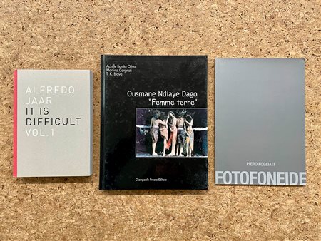 ARTE CONTEMPORANEA E DEL DOPOGUERRA - Lotto unico di 3 cataloghi