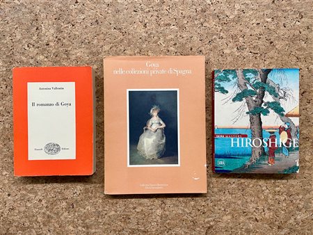 FRANCISCO GOYA E HIROSHIGE - Lotto unico di 3 cataloghi