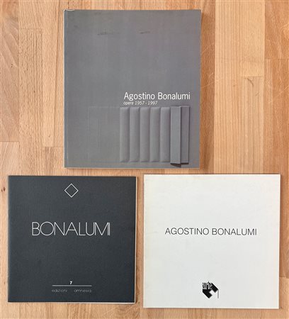 AGOSTINO BONALUMI - Lotto unico di 3 cataloghi
