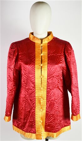 Saint Laurent Rive Gauche ORIENTAL JACKET DESCRIPTION: Oriental-style jacket...