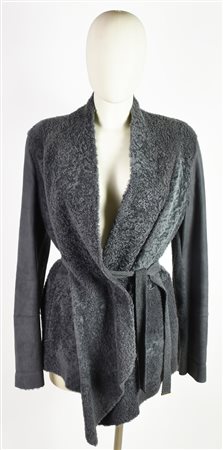Brunello Cucinelli LEATHER AND FUR JACKET DESCRIPTION: Leather and fur jacket...