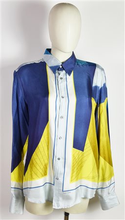 Roberto Cavalli SILK SHIRT DESCRIPTION: Men's printed silk shirt. Year 2003....