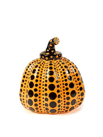 Yayoi Kusama (Matsumoto, 1929) Pumpkin Multiplo in resina cm. 10 h. Firma a...