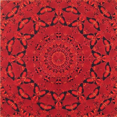 Damien Hirst (Bristol, 1965) Suiko H10-4, 2022 Stampa Giclée laminata su...